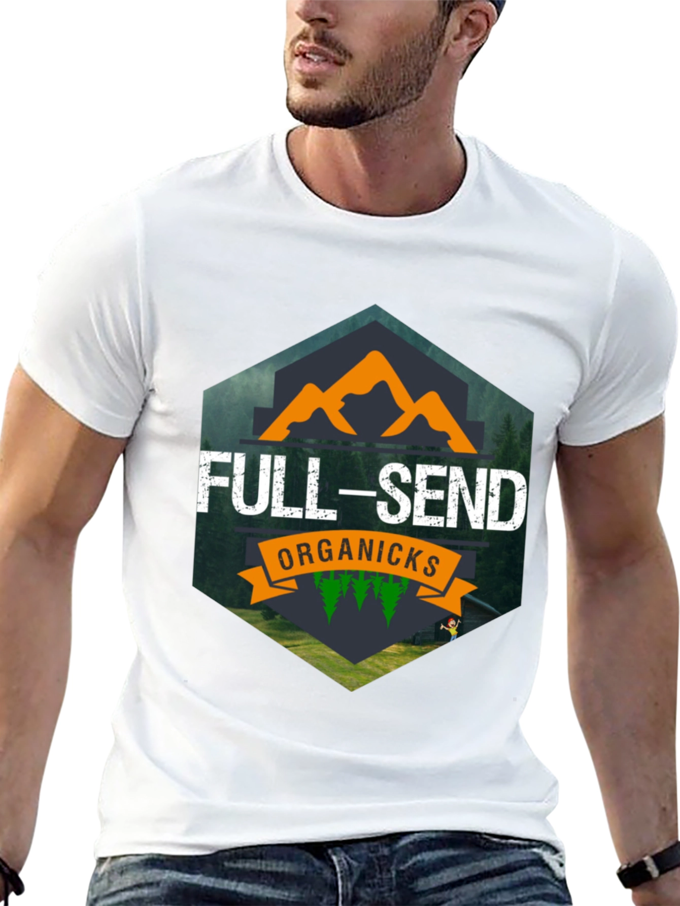 Full-Send Organicks Graphic Tee