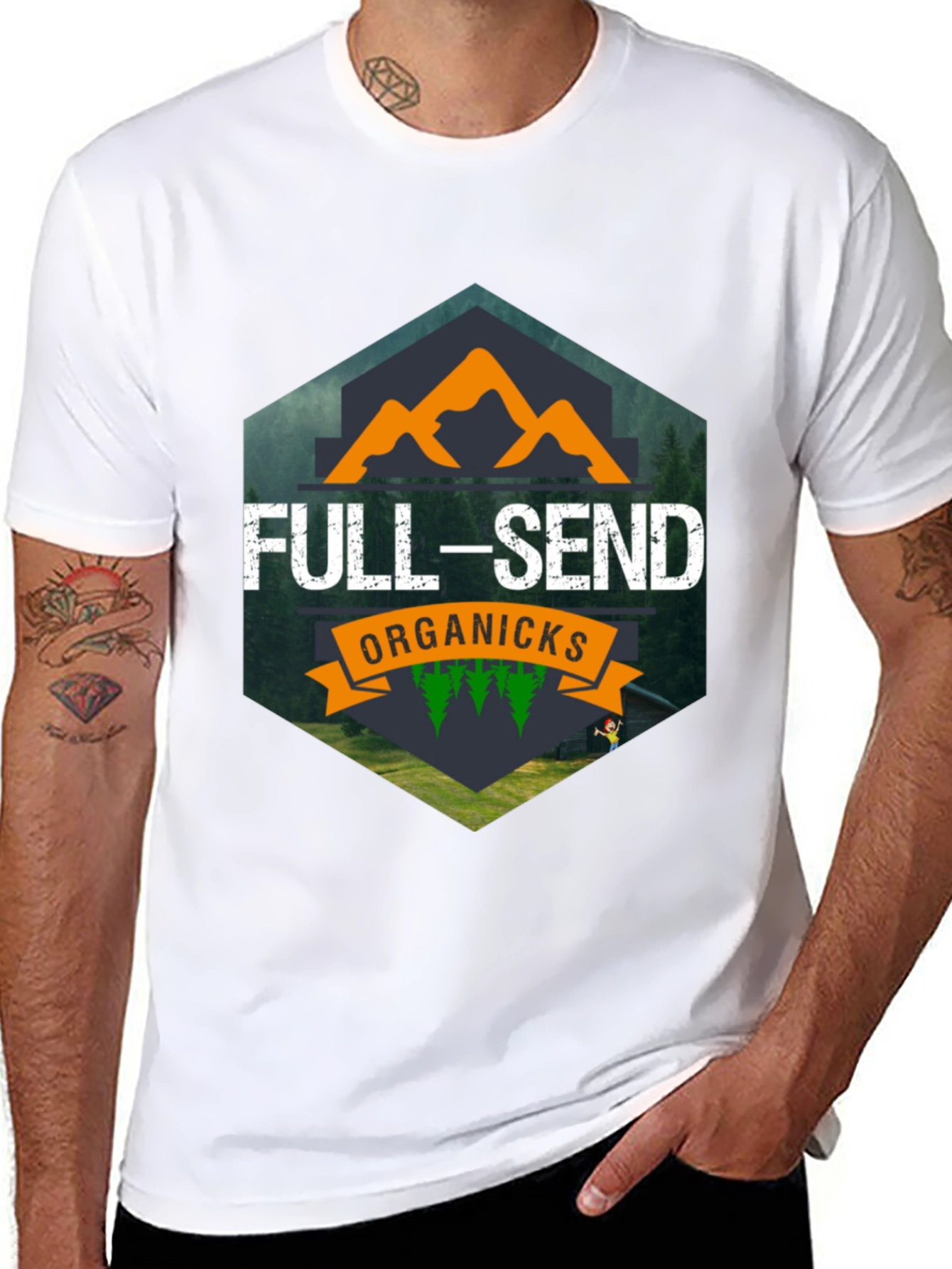 Full-Send Organicks Graphic Tee
