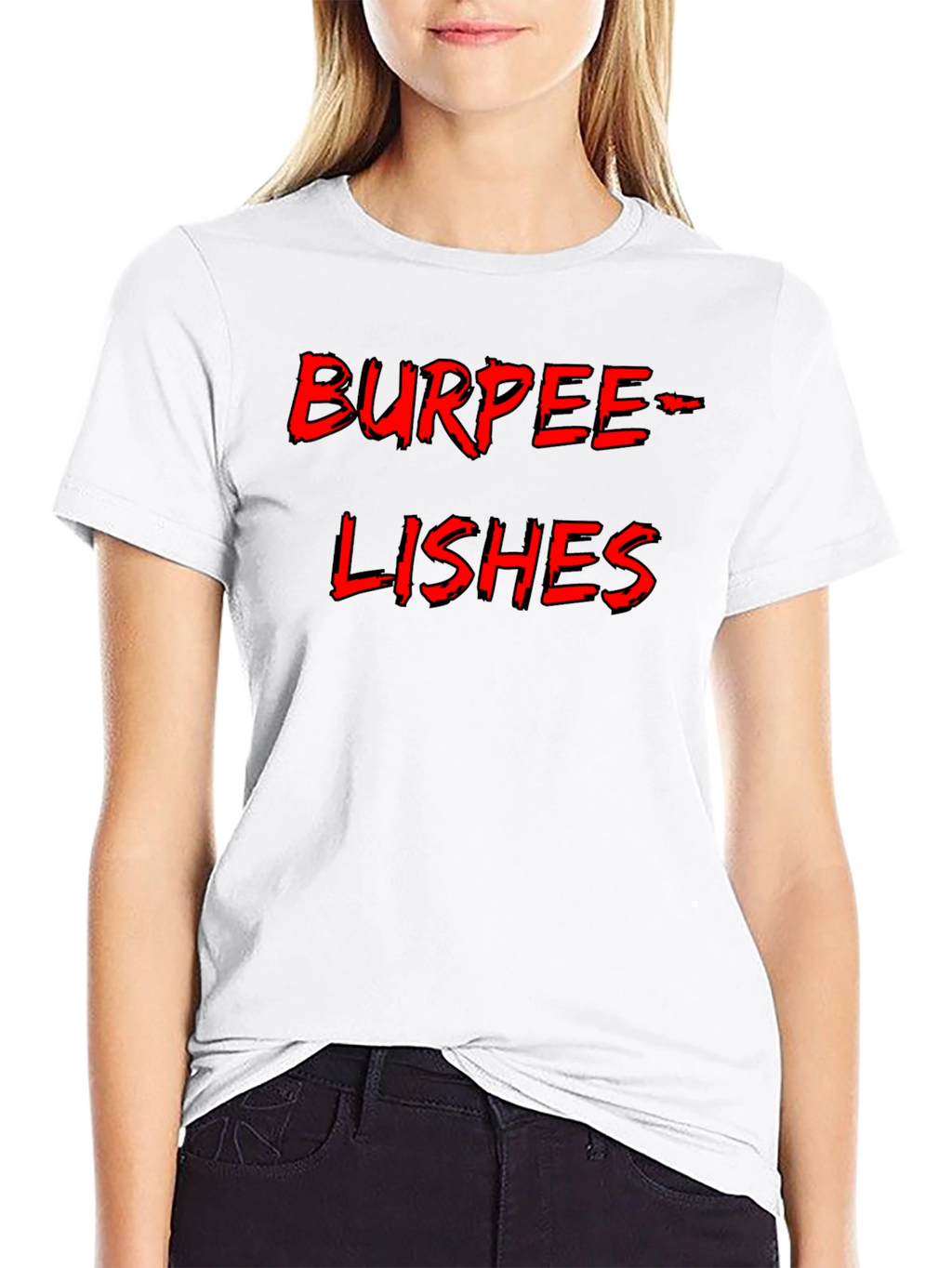 Burpee-Lishes Black T-Shirt - Fitness Humor