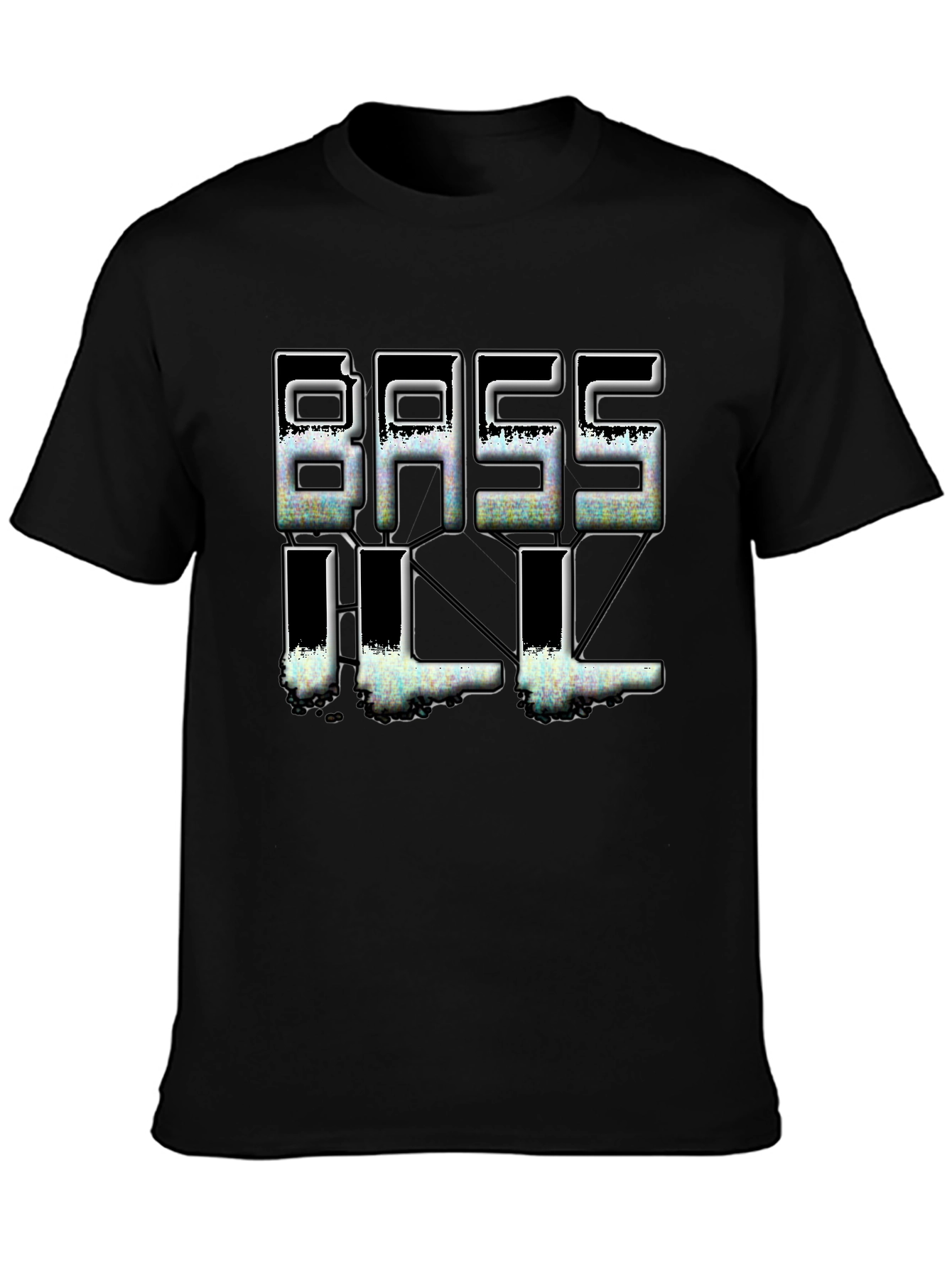Bass IIL Black Graphic T-Shirt