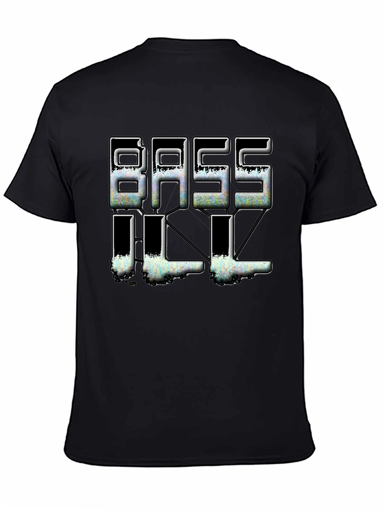 Bass IIL Black Graphic T-Shirt