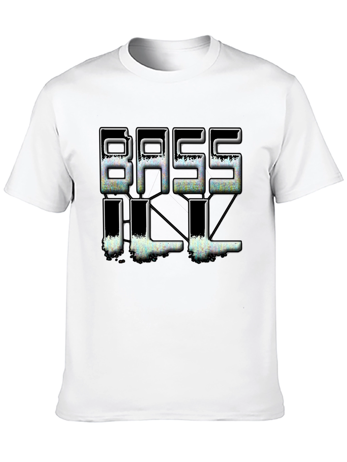 Bass IIL Black Graphic T-Shirt