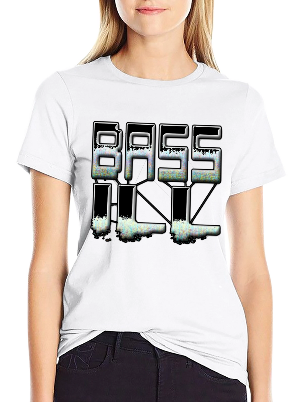 Bass IIL Black Graphic T-Shirt