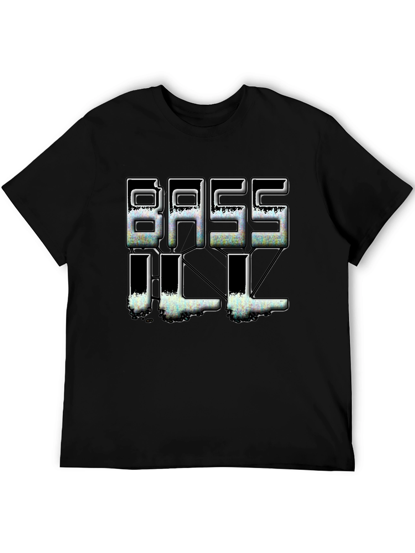 Bass IIL Black Graphic T-Shirt