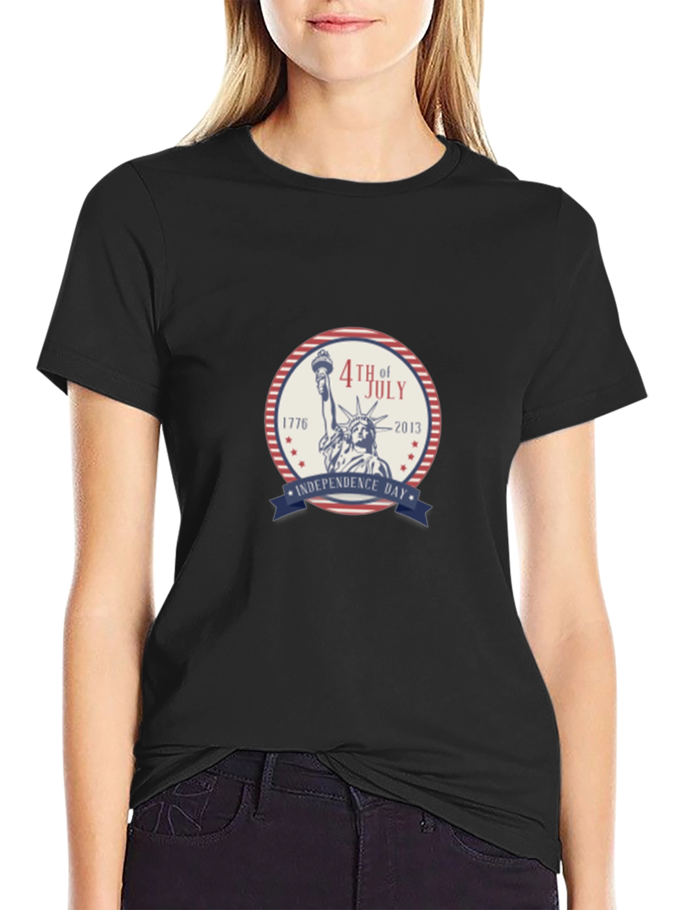 4th of July Independence Day Graphic T-Shirt