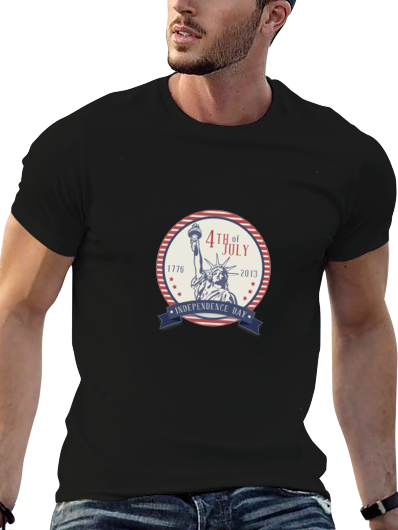4th of July Independence Day Graphic T-Shirt