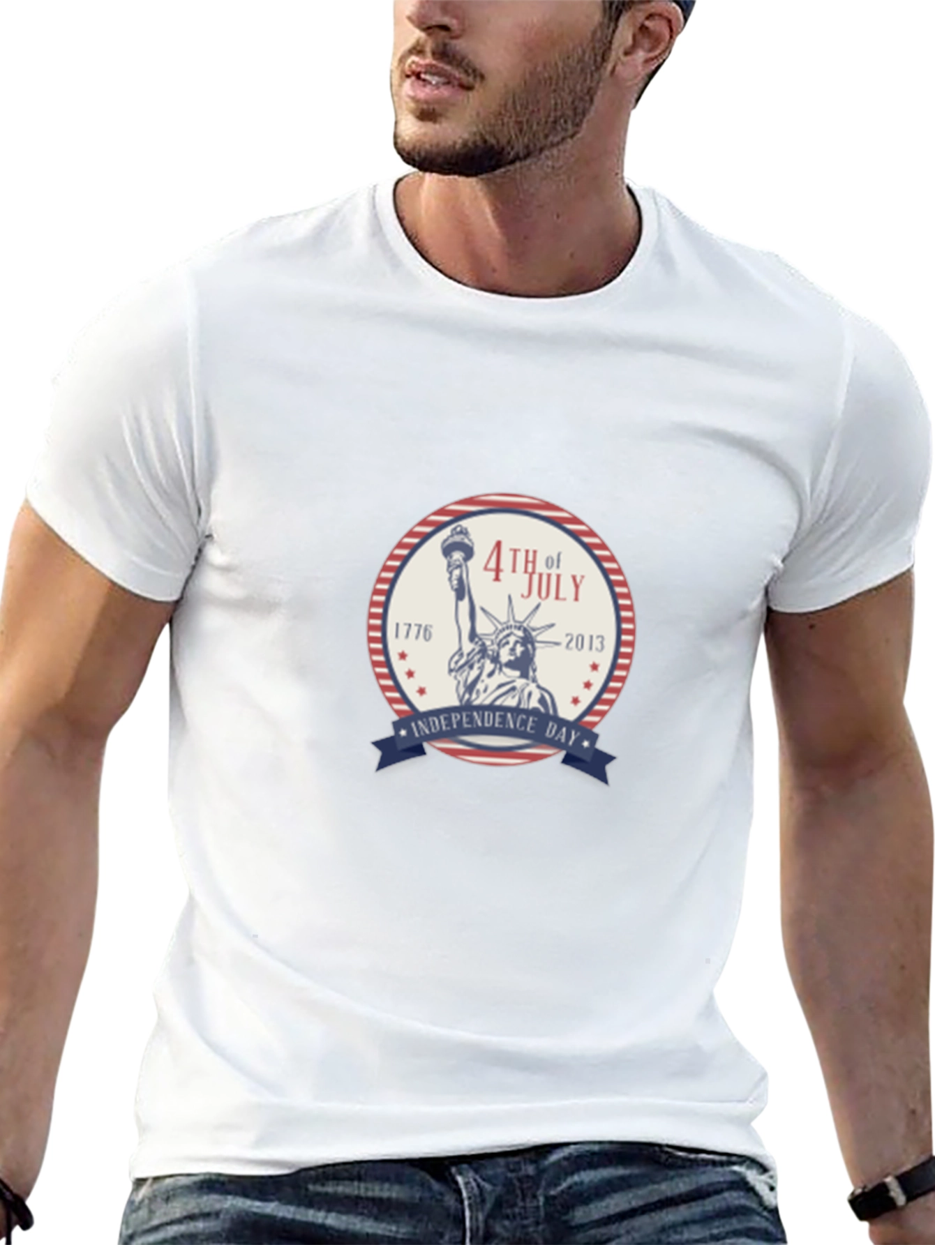4th of July Independence Day Graphic T-Shirt