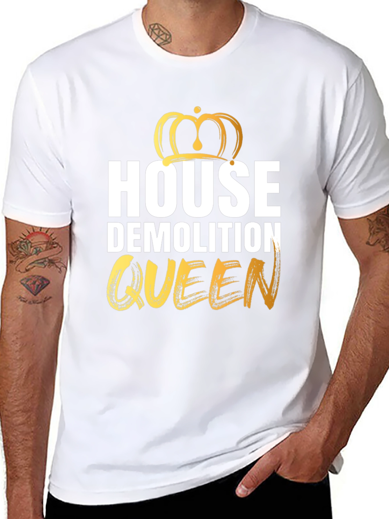 House Demolition Queen Graphic Tee