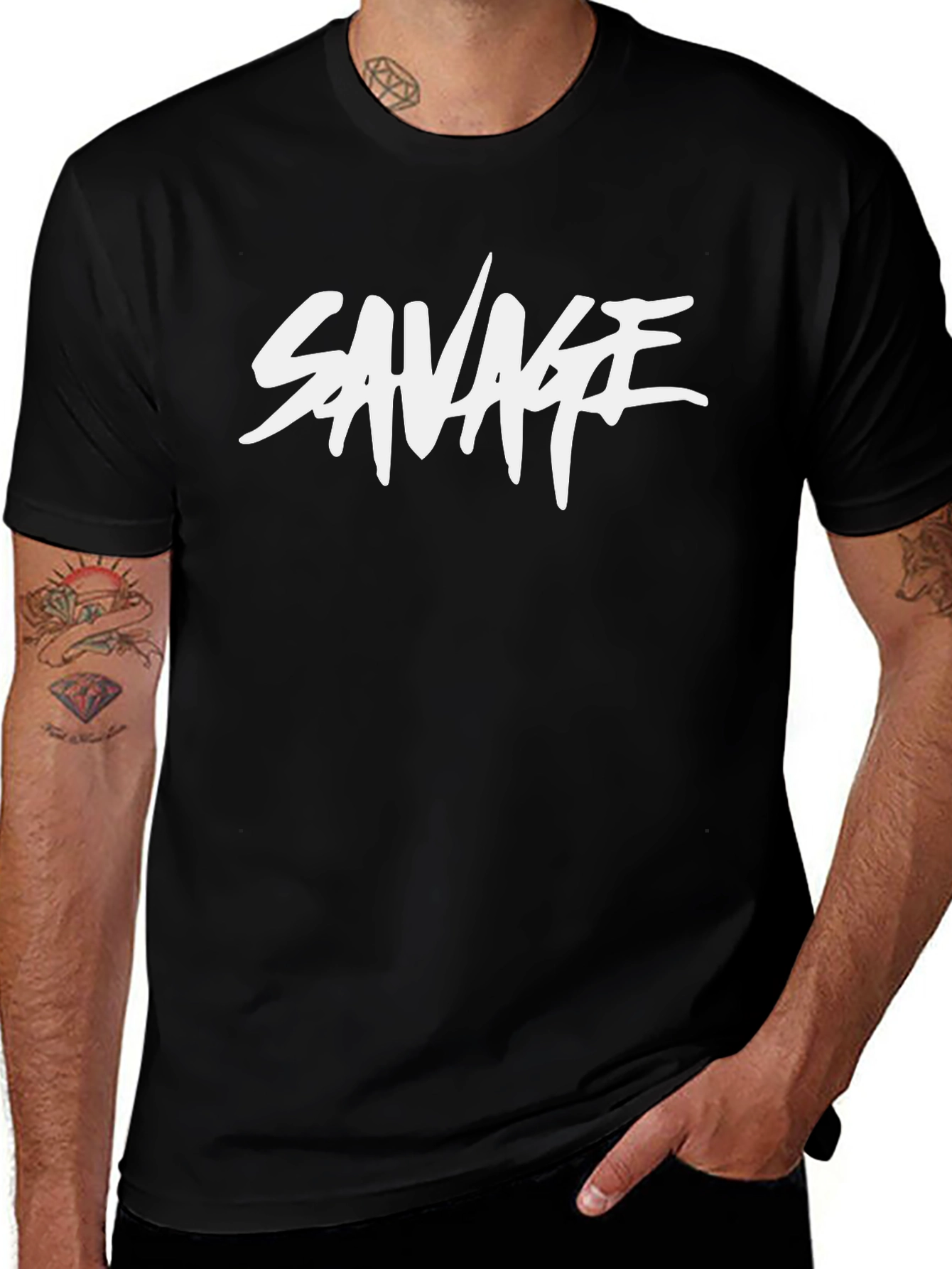 Savage Graphic T-Shirt - Bold Streetwear
