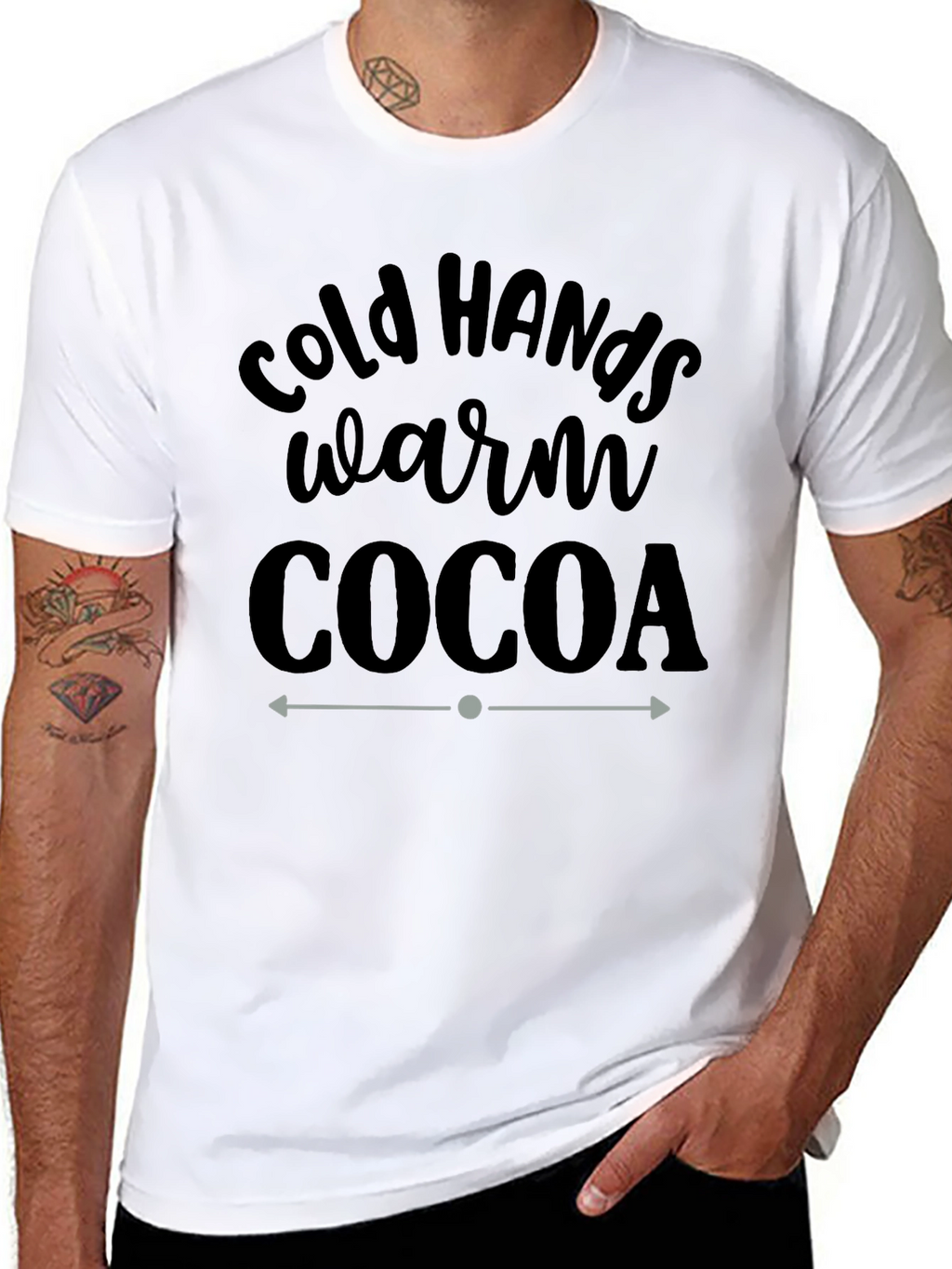 Cold Hands Warm Cocoa Graphic Tee
