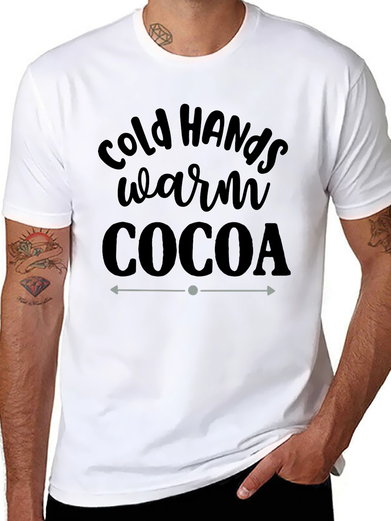 Cold Hands Warm Cocoa Graphic Tee
