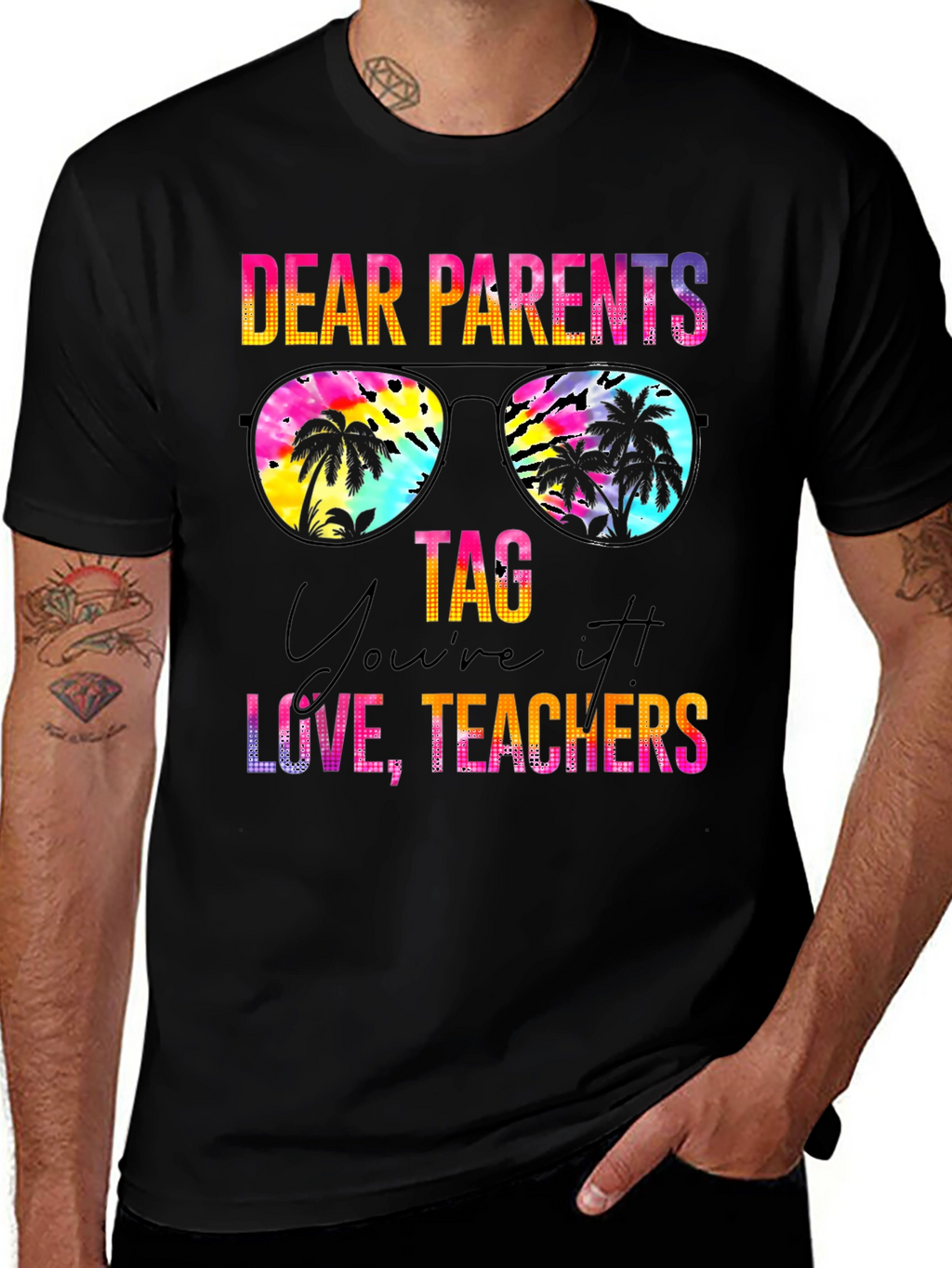 Dear Parents T-Shirt Teachers Appreciation Tee