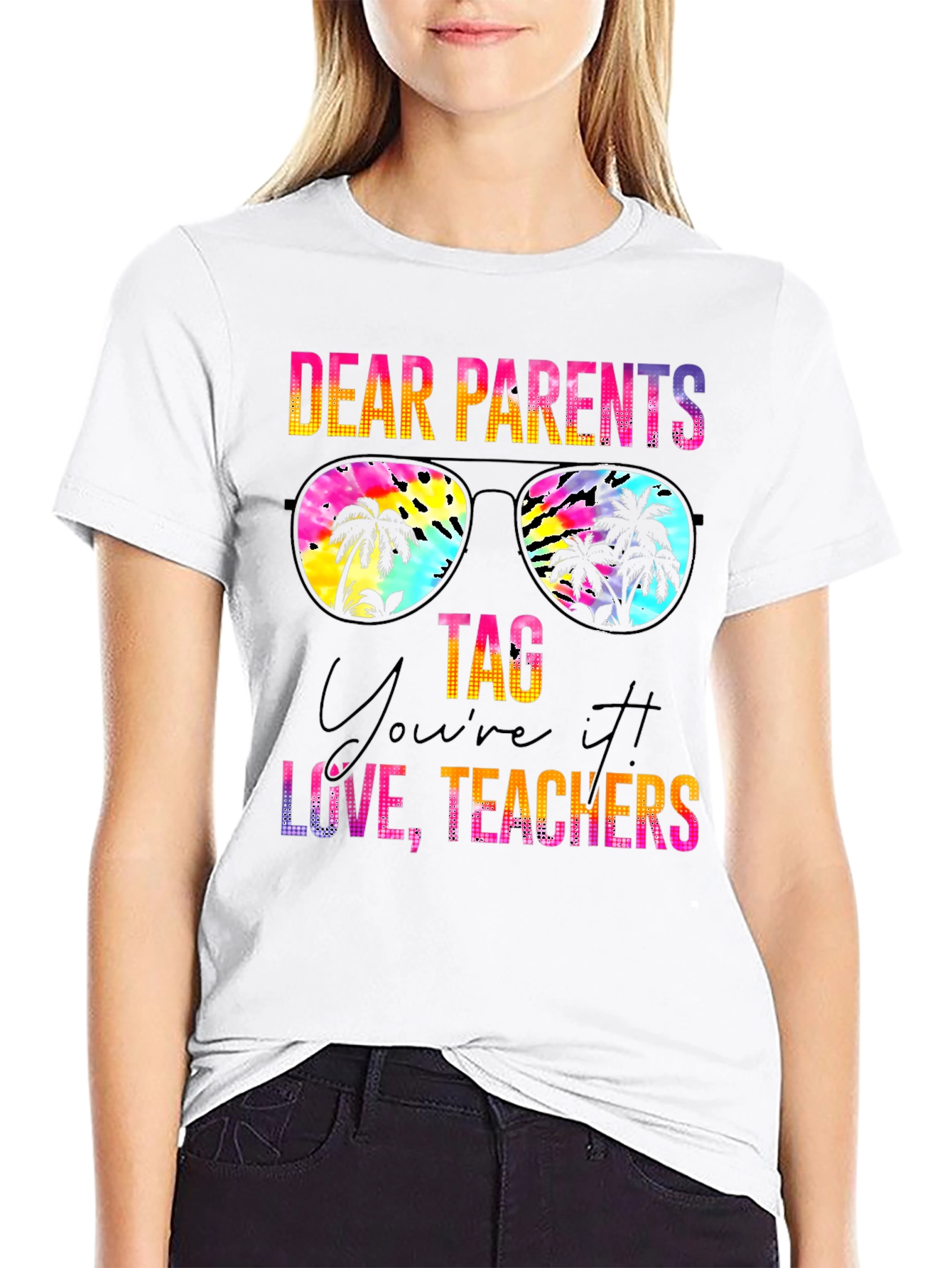 Dear Parents T-Shirt Teachers Appreciation Tee