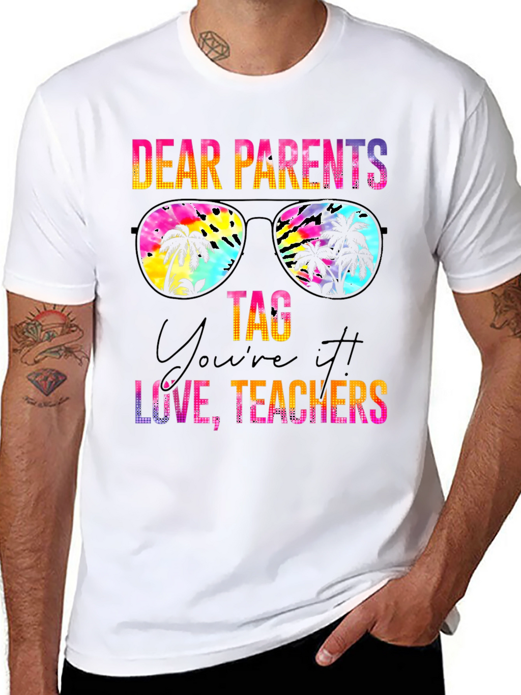 Dear Parents T-Shirt Teachers Appreciation Tee