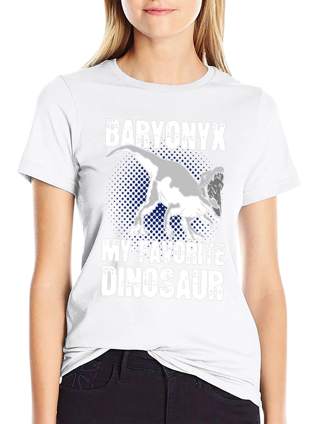 Baryonyx Dinosaur Graphic T-Shirt - Unique Design