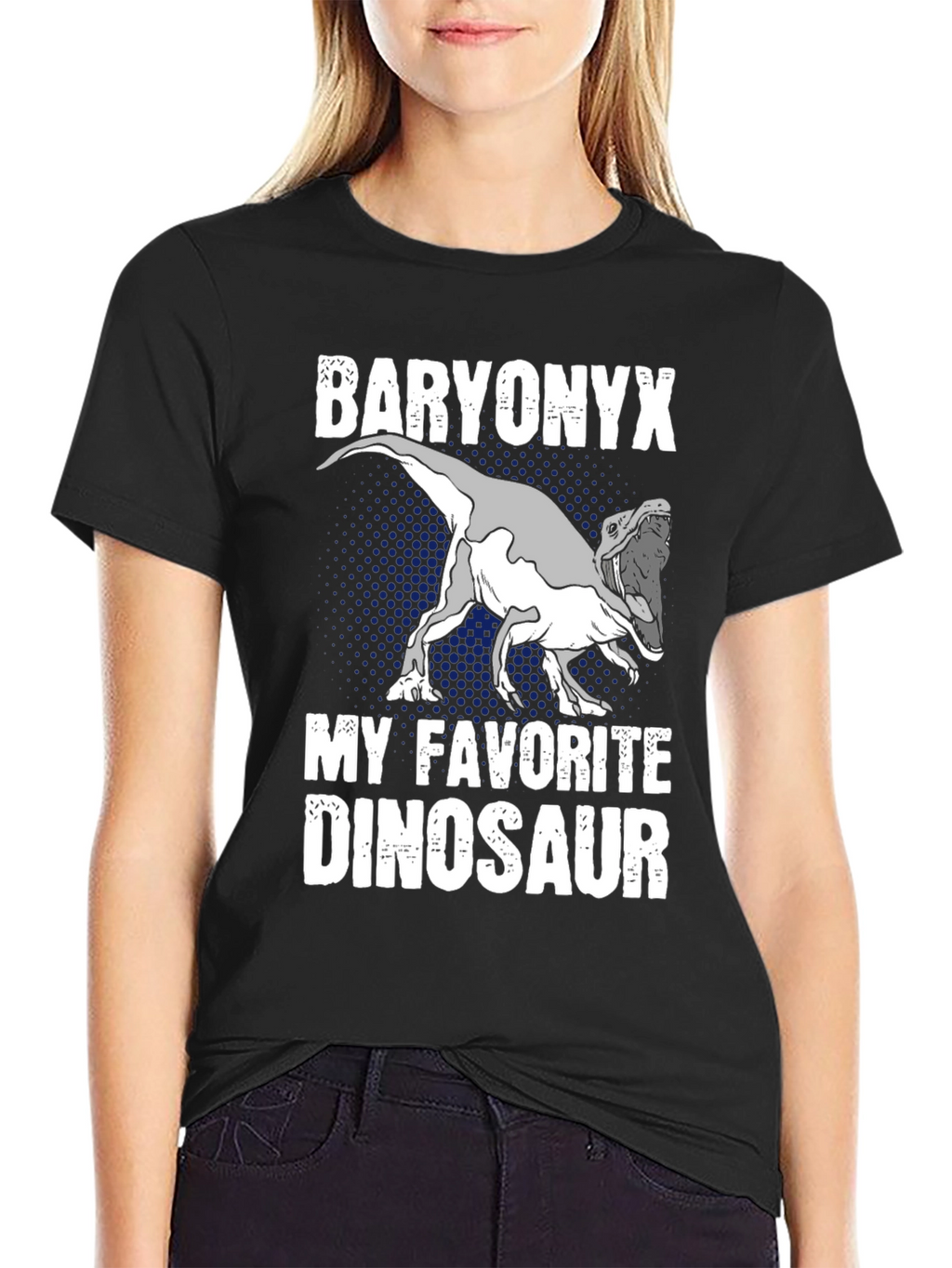 Baryonyx Dinosaur Graphic T-Shirt - Unique Design