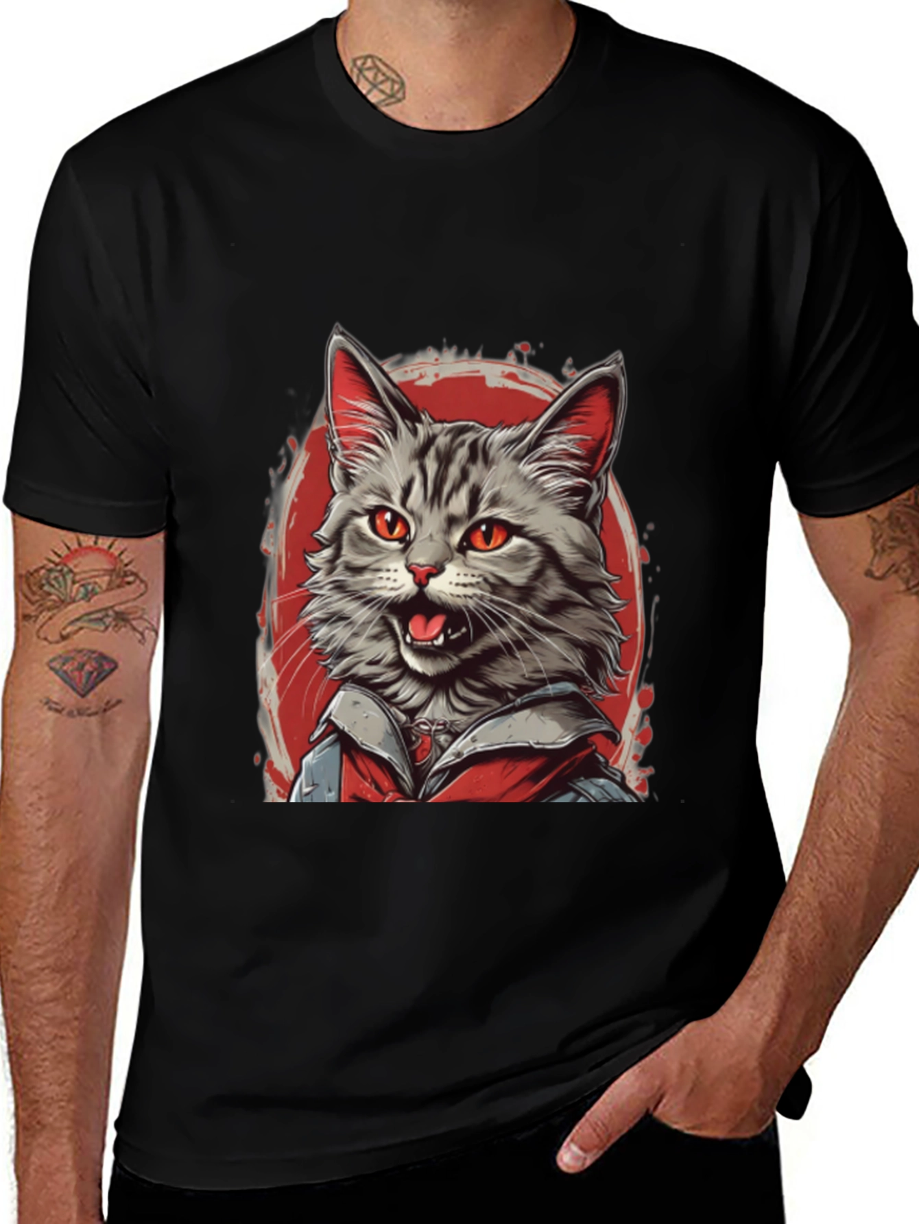 Cool Cat T-Shirt - Unique Graphic Tee