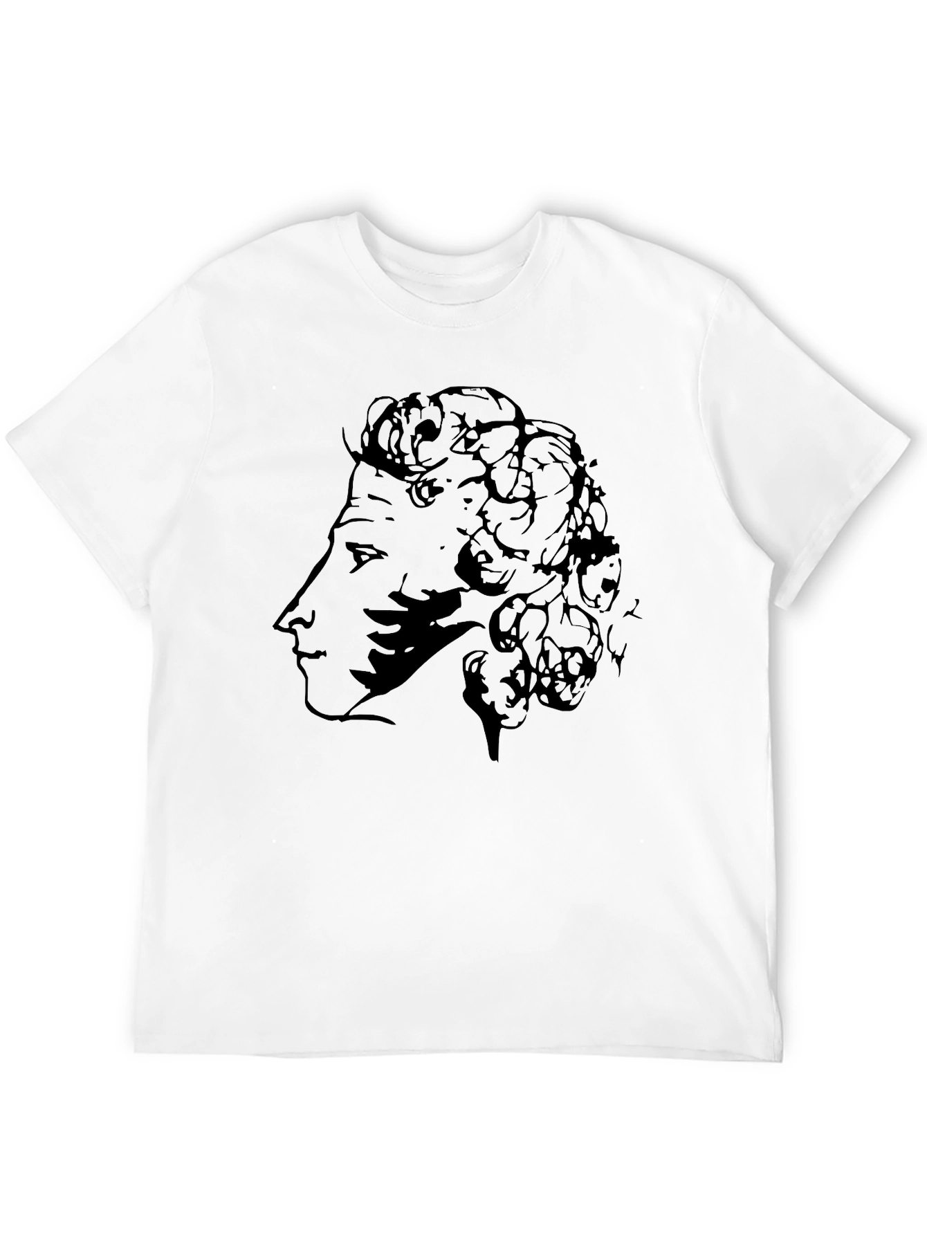 Graphic Profile Tee - Black