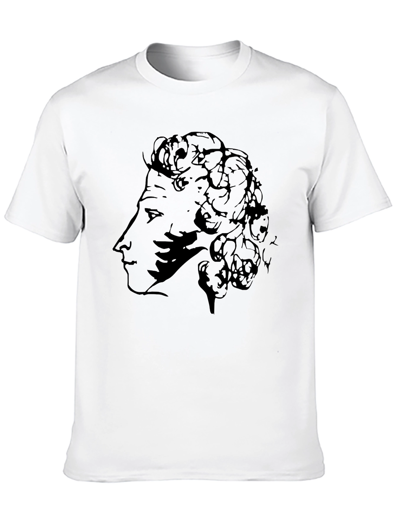 Graphic Profile Tee - Black