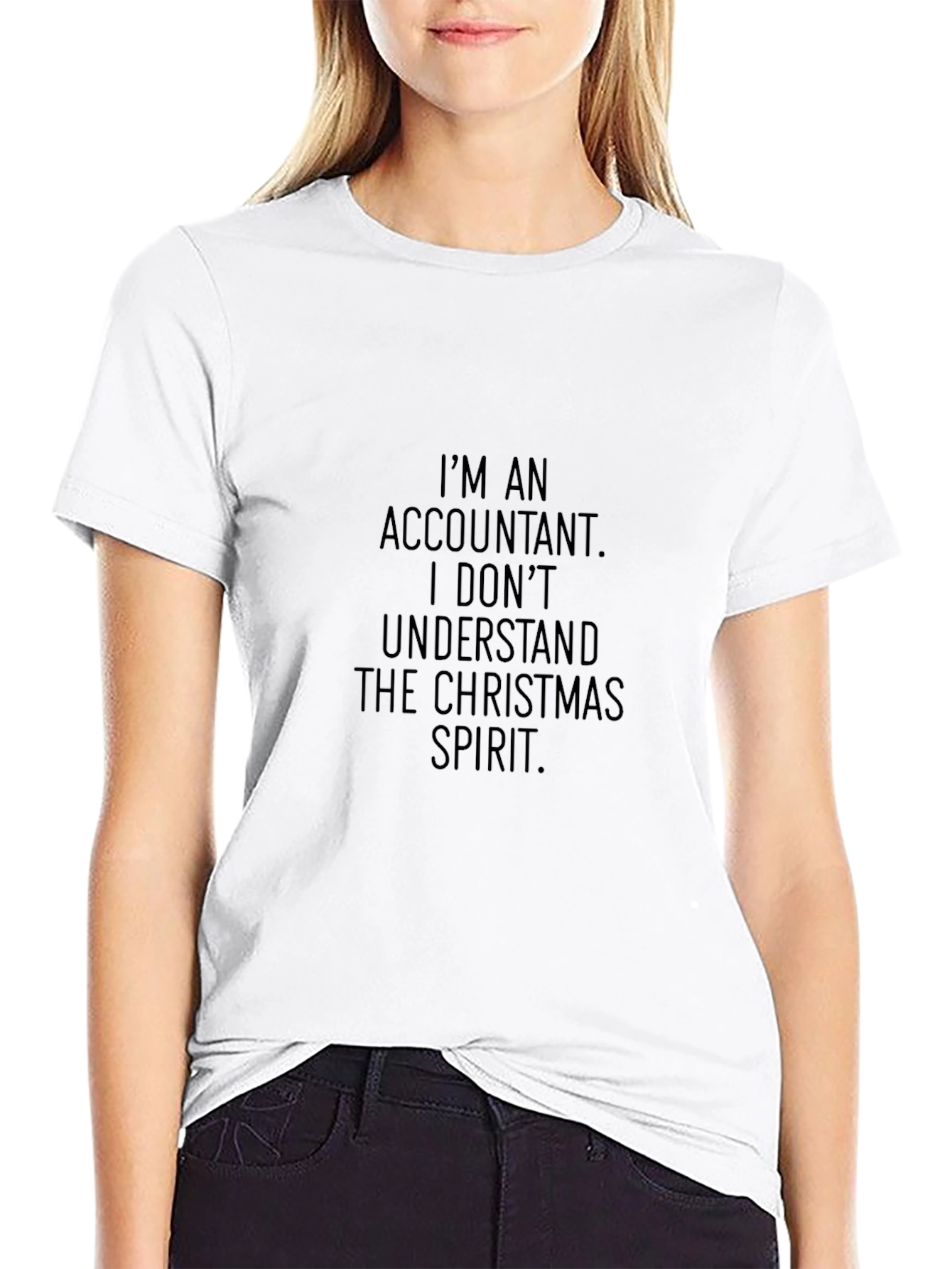 Accountant Christmas Spirit Tee