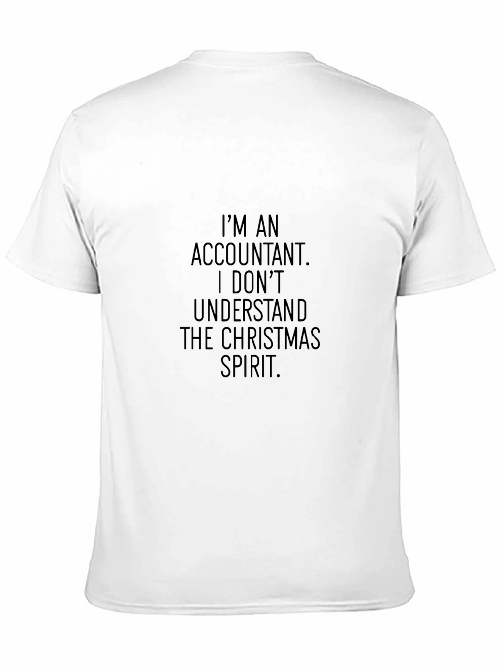 Accountant Christmas Spirit Tee
