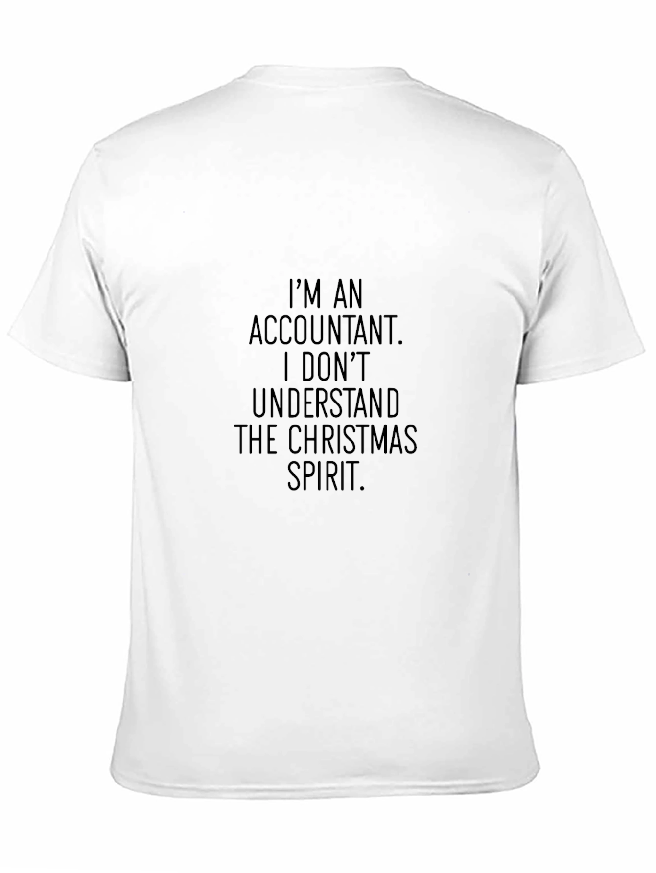 Accountant Christmas Spirit Tee