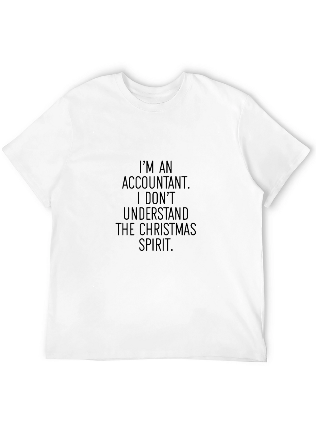 Accountant Christmas Spirit Tee