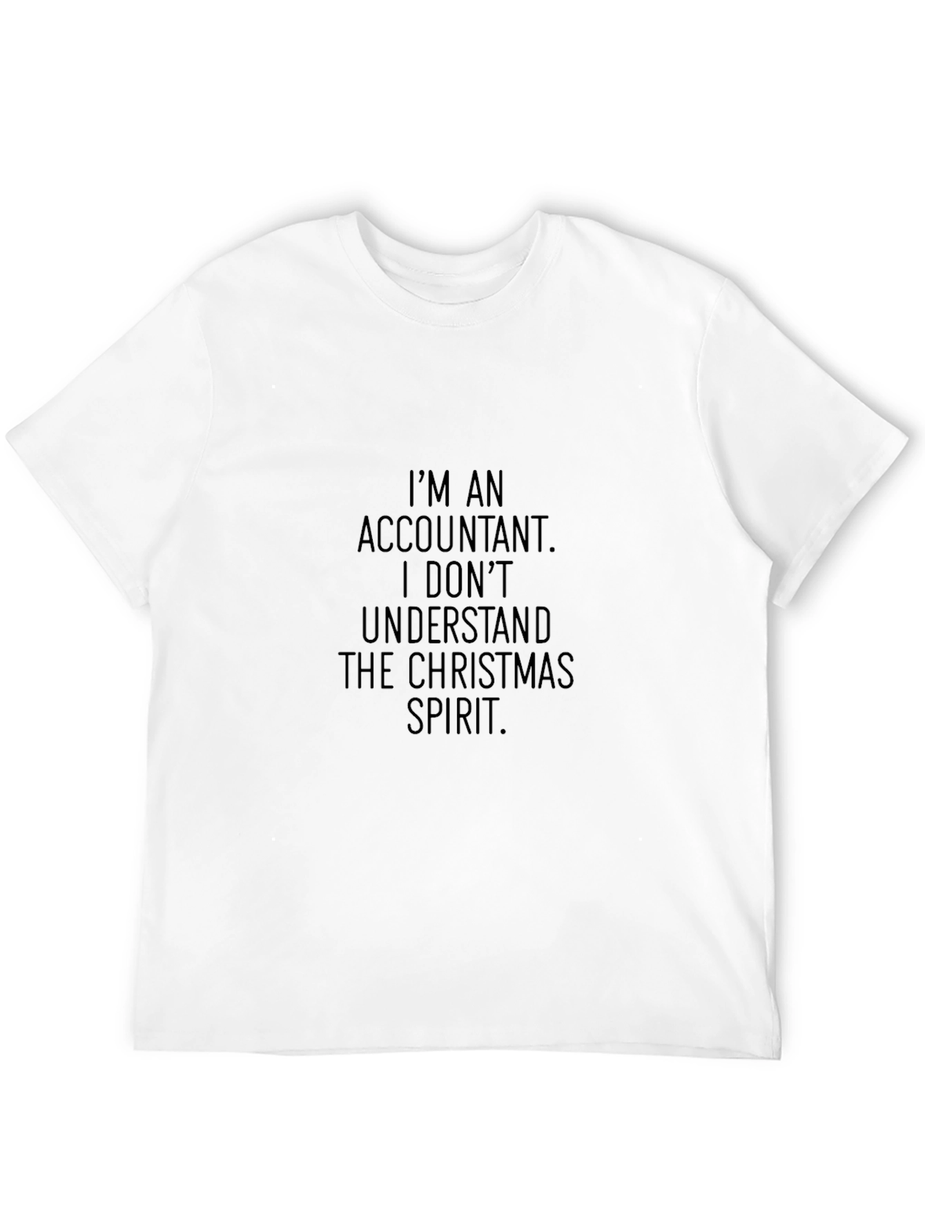 Accountant Christmas Spirit Tee