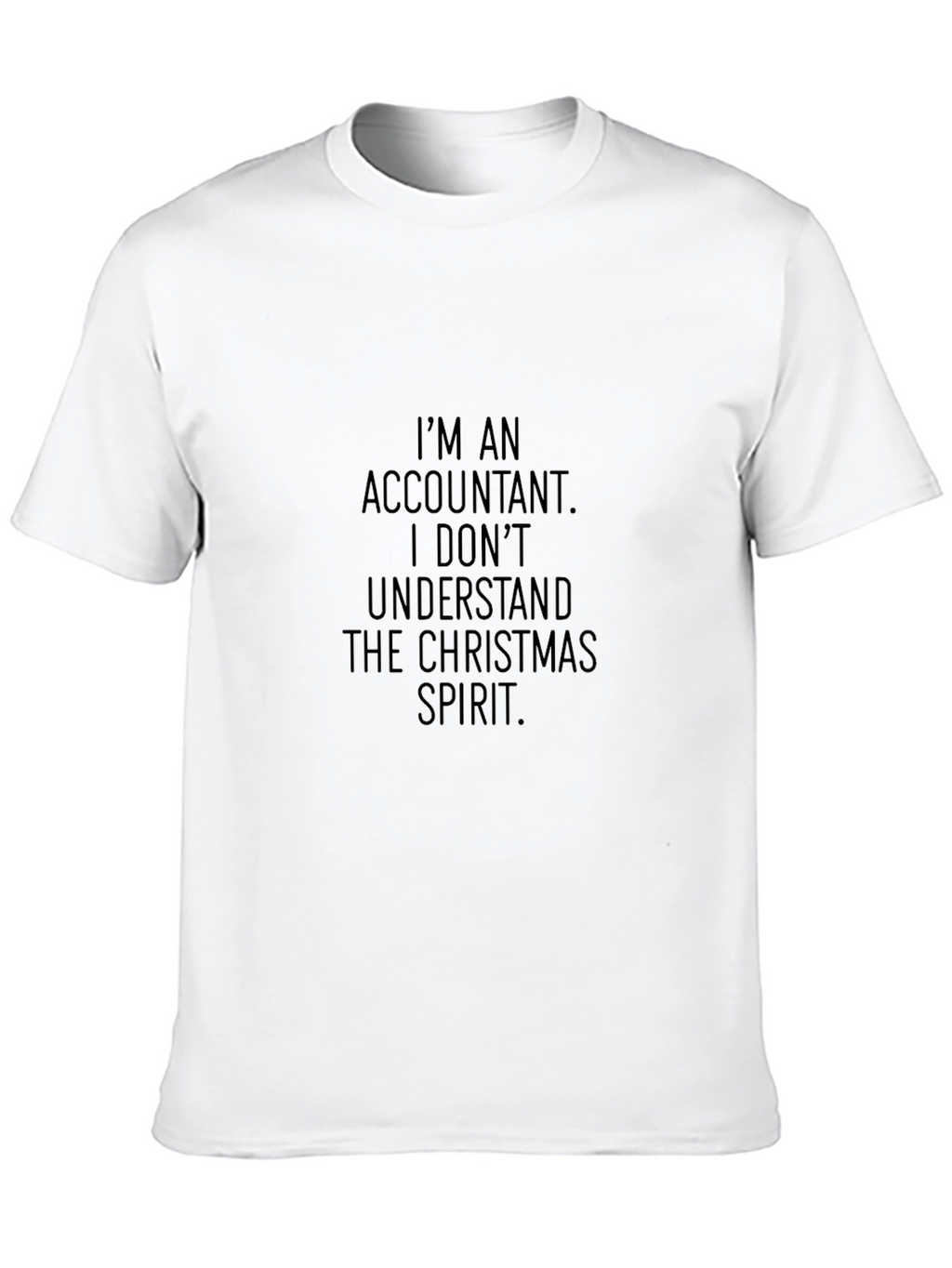 Accountant Christmas Spirit Tee