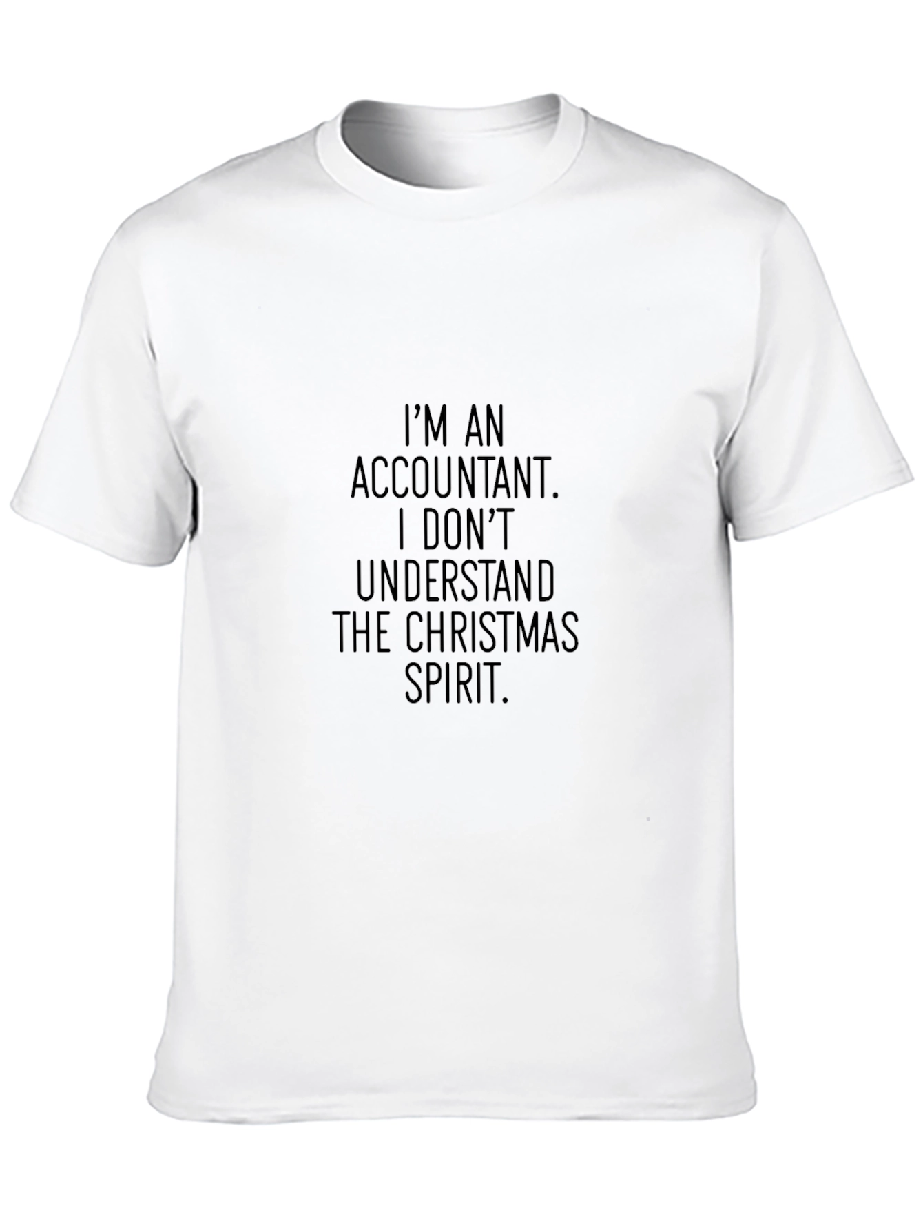 Accountant Christmas Spirit Tee