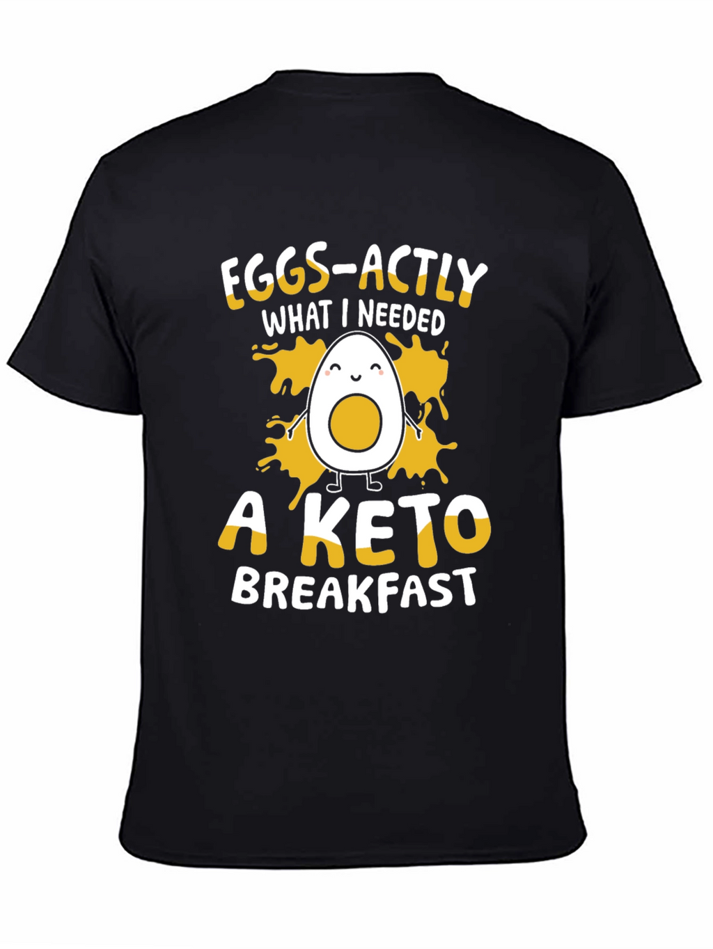 Eggs-actly Keto Breakfast Funny T-Shirt