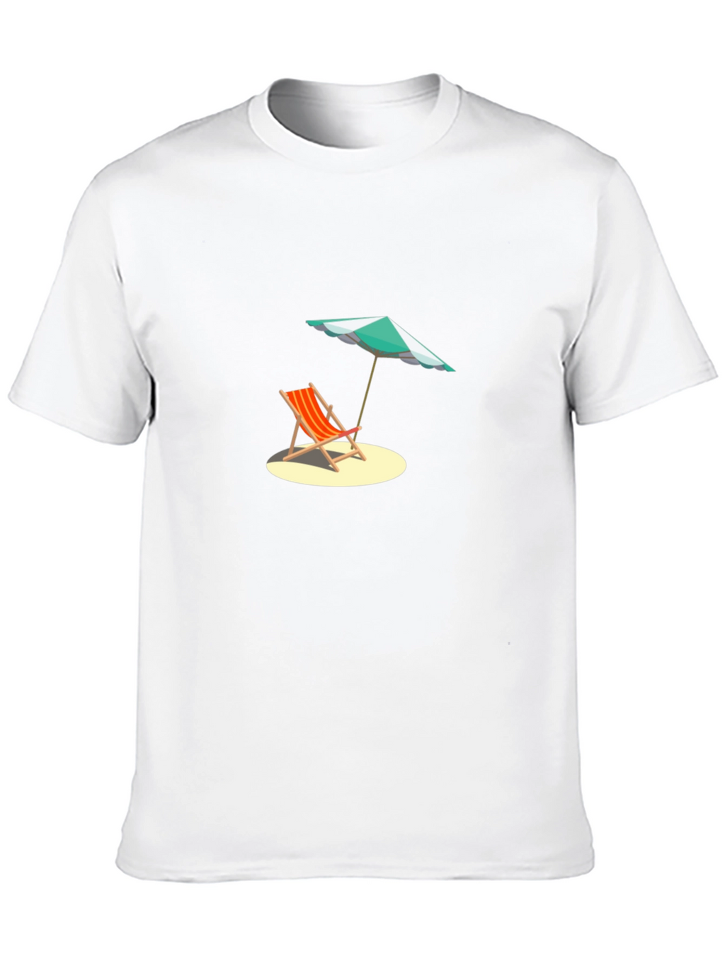 Beach Chair Graphic T-Shirt - Summer Vibes