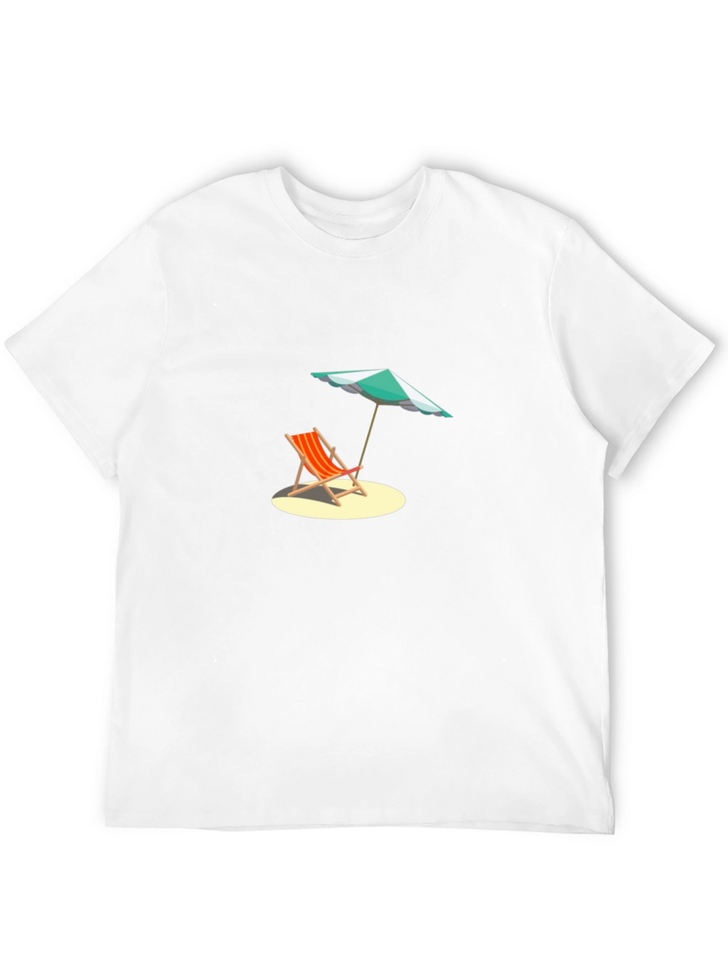Beach Chair Graphic T-Shirt - Summer Vibes