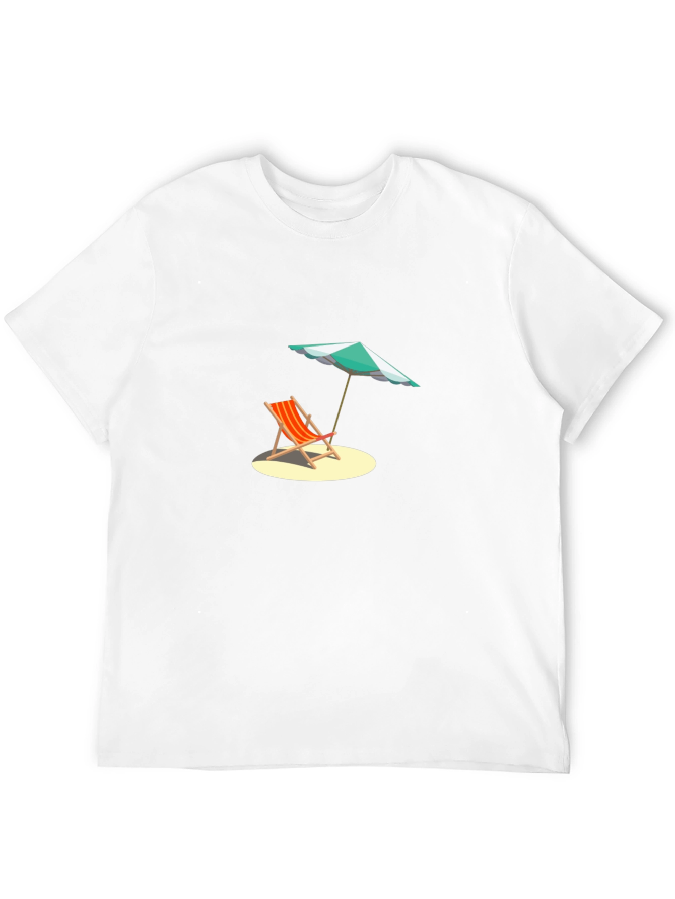 Beach Chair Graphic T-Shirt - Summer Vibes