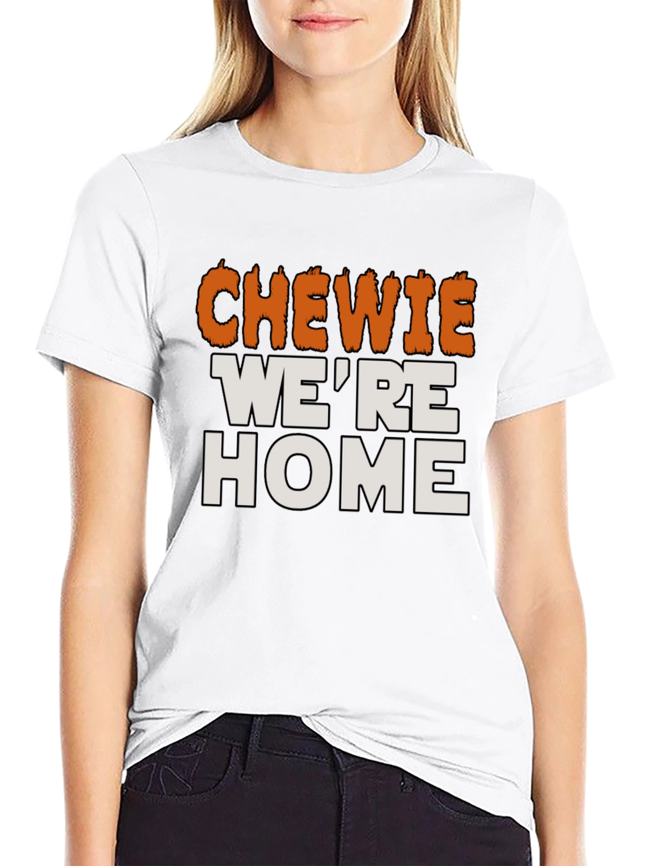 Chewie Were Home T-Shirt Star Wars Fan Apparel
