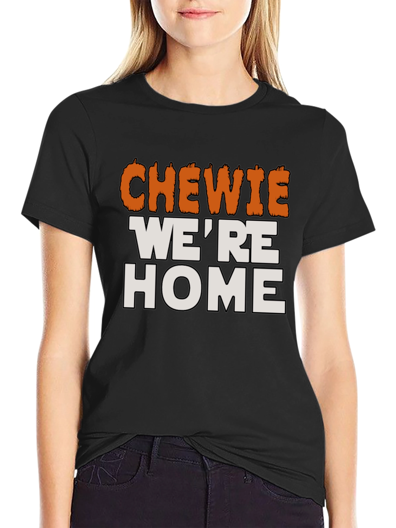 Chewie Were Home T-Shirt Star Wars Fan Apparel