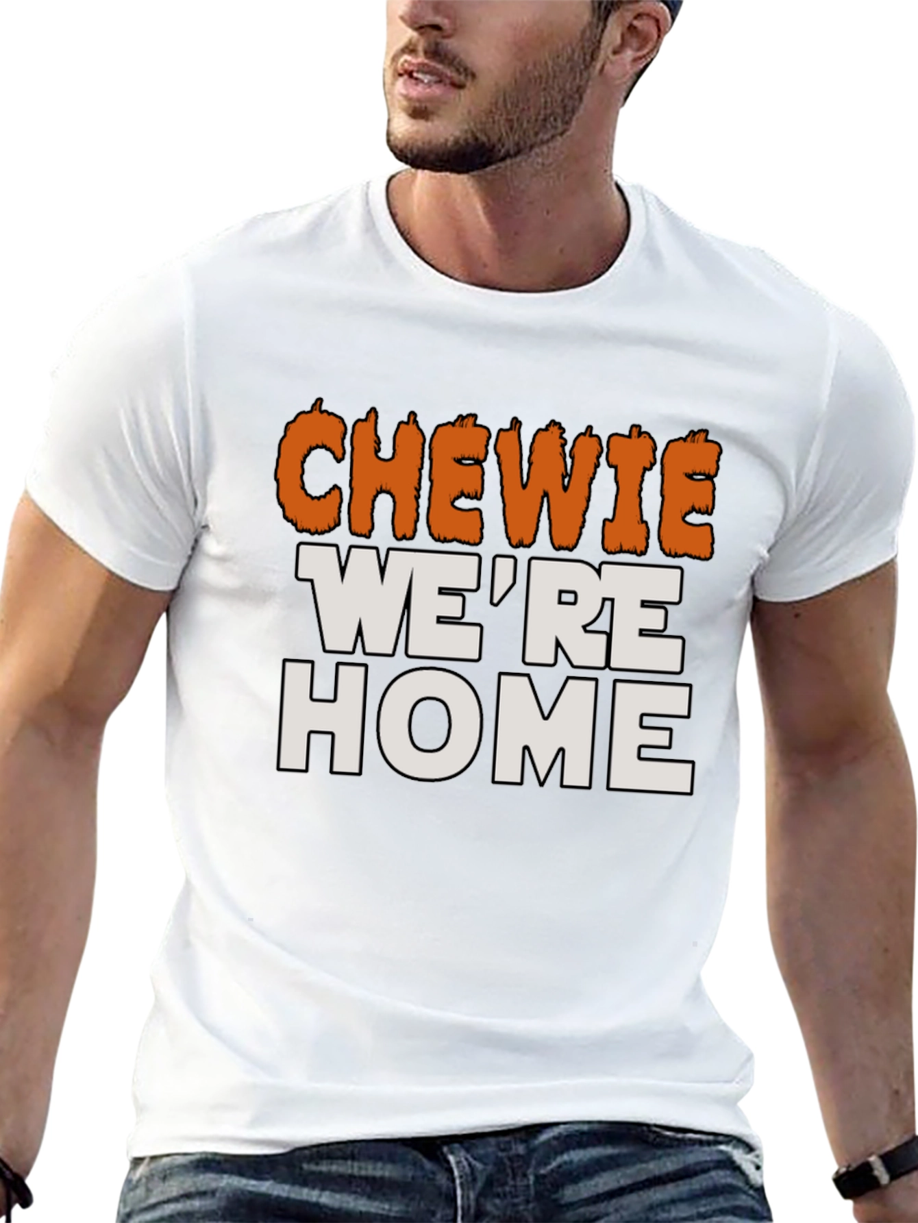 Chewie Were Home T-Shirt Star Wars Fan Apparel