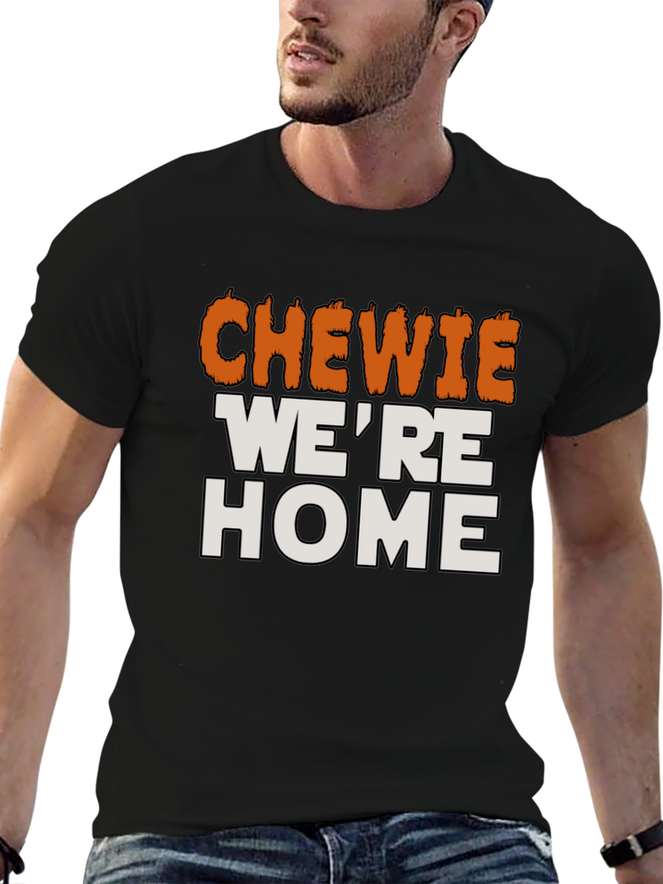 Chewie Were Home T-Shirt Star Wars Fan Apparel