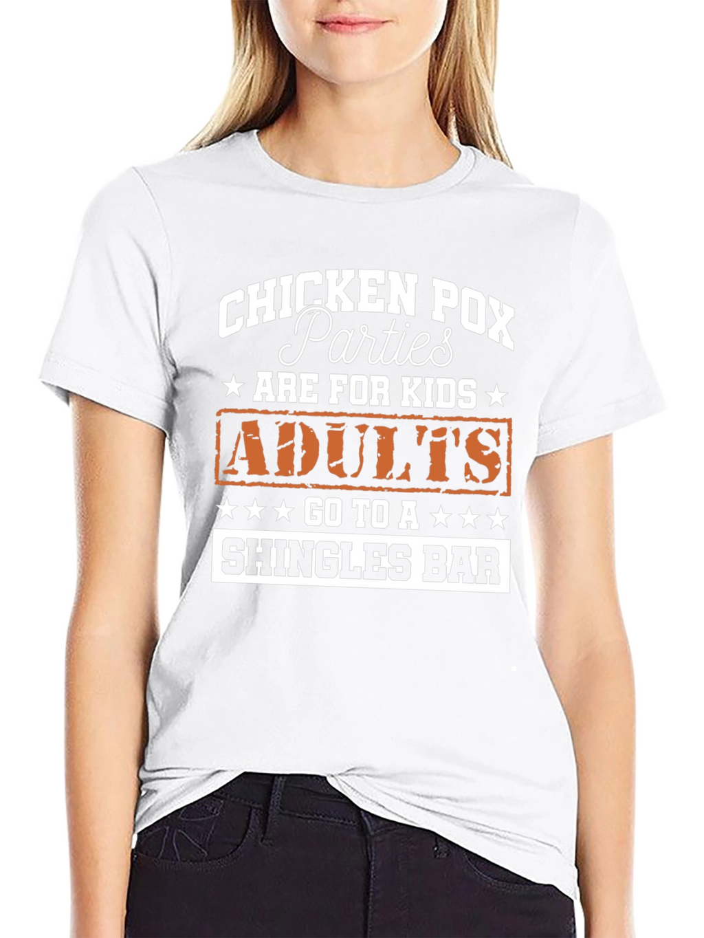 Chicken Pox Parties Adults Shingles Bar T-Shirt