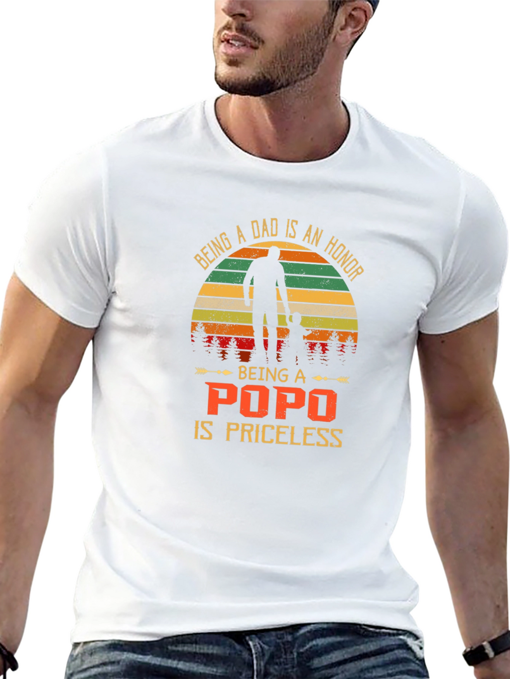 Being A Popo Is Priceless T-Shirt