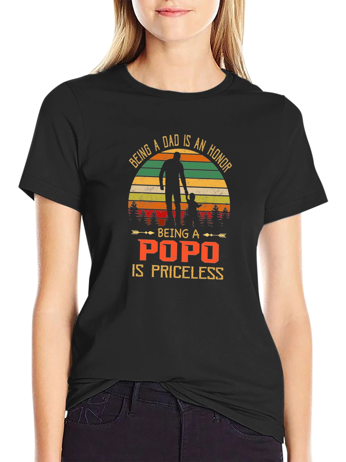 Being A Popo Is Priceless T-Shirt