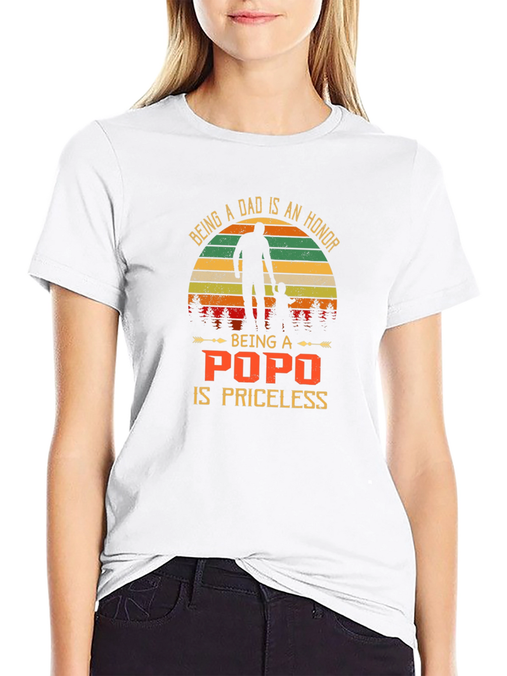 Being A Popo Is Priceless T-Shirt