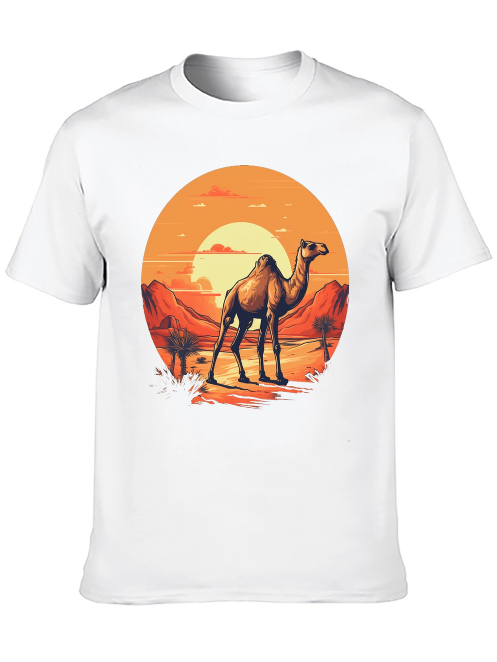 Desert Camel Graphic T-Shirt