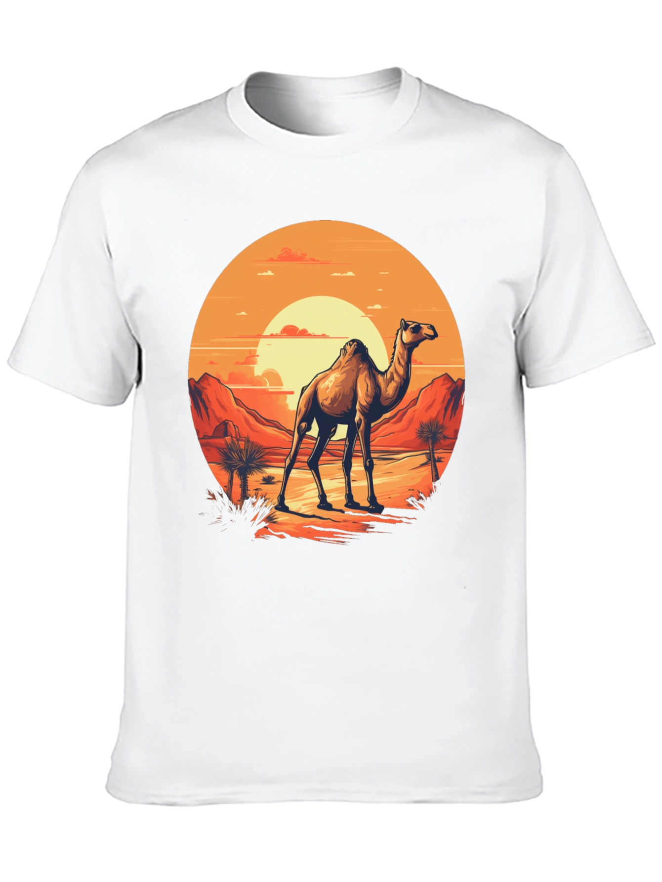 Desert Camel Graphic T-Shirt