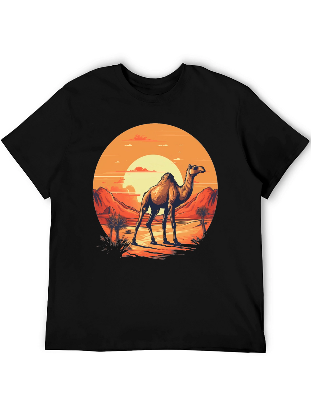Desert Camel Graphic T-Shirt