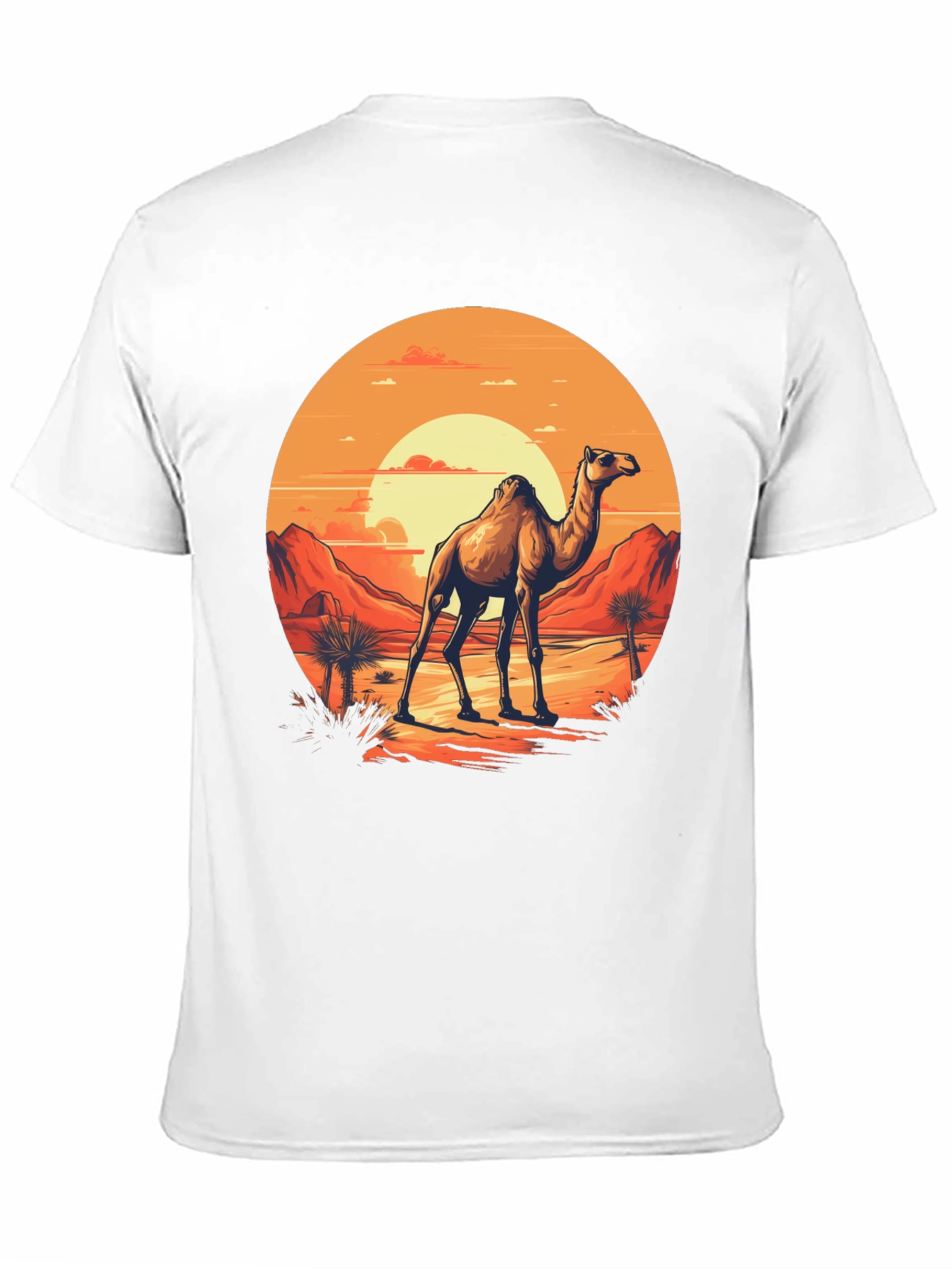 Desert Camel Graphic T-Shirt