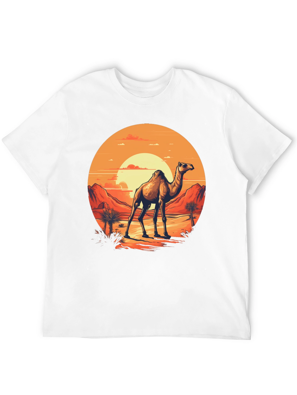 Desert Camel Graphic T-Shirt