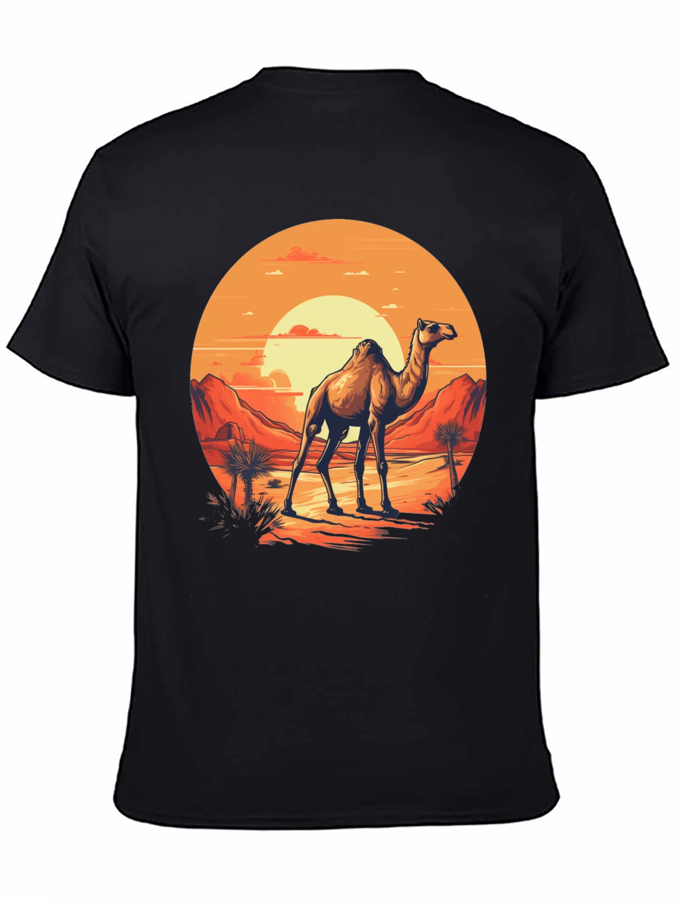 Desert Camel Graphic T-Shirt
