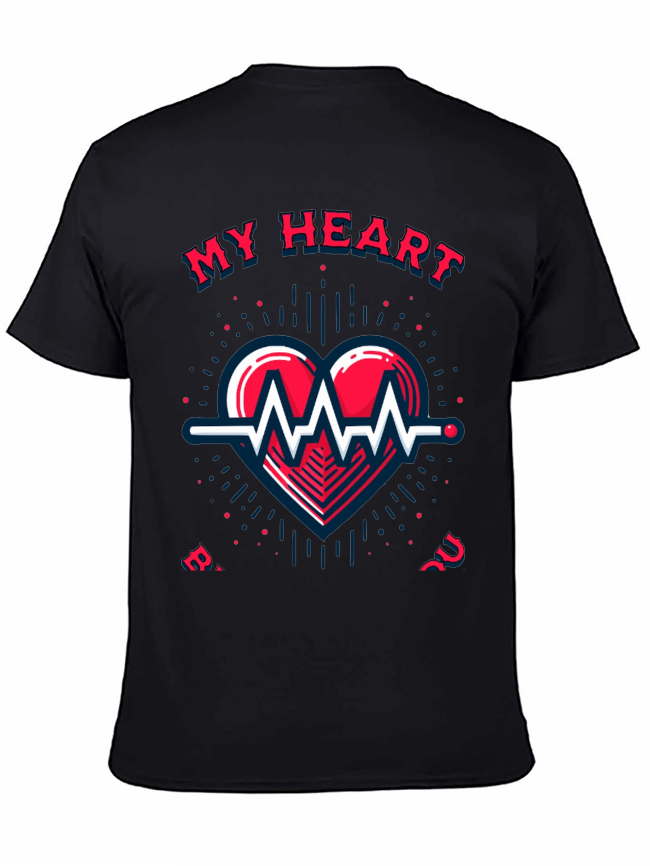 My Heart Beats For You Graphic Tee