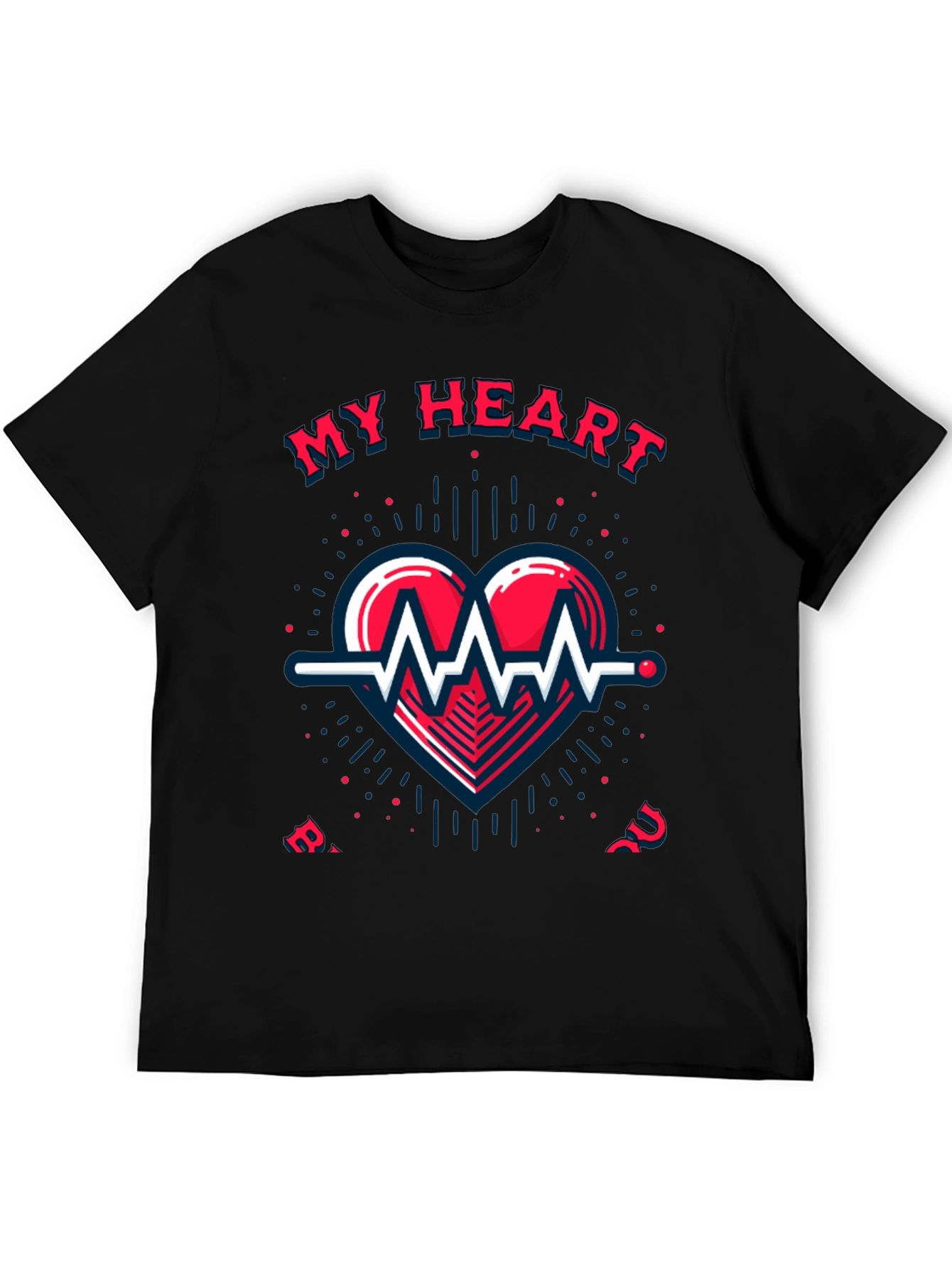 My Heart Beats For You Graphic Tee